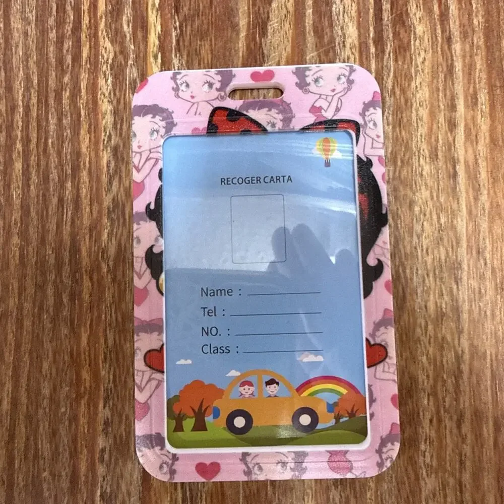 Betty Boop Badge ID Holder